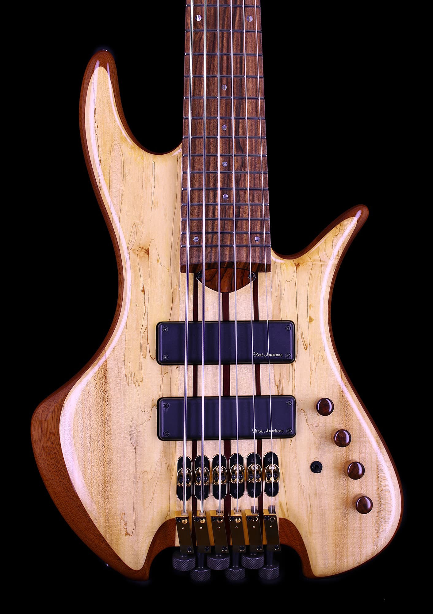 6-string basses by Daniel Fernández LUTHIER - Headless Basses